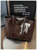 Bolsa de Gran Capacidad para Mujer 2026 Nuevo Estilo Tendencia Otoño Retro Textura Tejida Meilade Bolso Tote para Viajes Diarios Bolso de Hombro