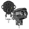 Holofote de pássaro d'água externo para motocicleta led amarelo branco pavimentação luz dianteira de carro elétrico super brilhante auxiliar mini luz de condução