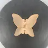 Pinza de Mariposa Transparente Pinza para el Cabello Niños Parte Posterior de la Cabeza Nueva Moda Famoso de Internet ins Pinza de Tiburón Mate Pinza para el Cabello Tocado