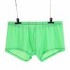Ropa Interior Transparente de Seda de Hielo para Hombre Junyou de Cintura Baja Delgada Verano Sexy Calzoncillos Transpirables Ajustados Modernos Pantalones Juveniles para Hombre