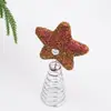 Decoraciones para Crear Atmósfera Navideña: Estrella de Cima de Árbol, Estrella de Cinco Puntas de Espuma, Purpurina, Decoración de Cima de Árbol de Navidad, Decoración de Escena