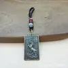 Llavero de Caballo de Latón para el Éxito Colgante de Caballo de Bronce del Zodiaco Colgante de Llavero de Coche Llavero de Coche