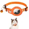 Collar para gatos con etiqueta de aire y protección contra explosiones, con posicionamiento impreso, funda protectora antipérdida.