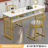 Nuevo Modelo de Mesas para Salón de Uñas, Conjuntos de Mesa y Sillas de Uñas de Moda, Múltiples Opciones Disponibles, Mesas de Uñas de Lujo Individuales o Dobles