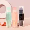 Brocha de Maquillaje Cinco en Uno, Brocha Retráctil, Brocha de Doble Punta, Brocha para Polvos Sueltos y Rubor, Brocha para Sombras de Ojos, Herramienta de Belleza para Base con Múltiples Funciones