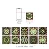 Adesivos de parede à prova d'água de alta temperatura adesivos de parede decorativos adesivos de armário de atacado adesivos de cozinha Mandala adesivos à prova de óleo