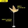 Adereços de Casamento Asas de Borboleta Luminosas Pingente Decoração de Teto Lustre de Casamento t Palco Caminho de Ferro Guias Ornamentos