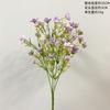 Simulación de Flor Gymnolus Gymnolus Color Milán Gymnolus Flor Pequeña Rota Flor Falsa Transfronteriza Flor de Mano para el Hogar Decoraciones Florales
