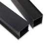Ventas Directas de Fábrica Tubo Cuadrado Extruido de Plástico PVC Cubierta Protectora Funda de Perfil de Forma Especial de PVC Se Puede Procesar y Personalizar Según los Dibujos