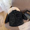 Chaqueta de Algodón Ligera para Niño 2025 Otoño e Invierno Nuevo Estilo Abrigo Acolchado para Niño Ropa de Algodón Cálida Top de Invierno Elegante para Bebé