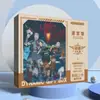 Caja Misteriosa Periférica de Animación Dou Luo Camuflaje Casa Espía Yu Shuxin Ciervo Blanco Tema Ojo 3D Dinámico Caja de Regalo