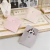 Bolsa de Botón de Presión de Terciopelo de Doble Cara de Gama Alta, Nueva Bolsa para Empaque de Joyería, Bolsa Decorativa de Color Sólido para Collares y Anillos