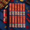2026 Año del Caballo Nueva Caja Ciega Creativa Tipo Escribible Lotería Cubo de la Suerte Lotería Sobre Rojo Accesorios para Fiesta Navideña