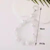 Cordão de Celular com Miçangas Coroa Coração Amoroso Galvanizado Corda para Pendurar Celular de Acrílico Bolha Acessórios Pingente para Capa de Celular
