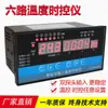 Controlador de Temperatura y Tiempo de Doble Entrada Controlador de Temperatura y Tiempo Ajustable Controlador Electrónico de Temperatura Termómetro