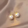 Corea del Sur pendientes de burbuja pequeña color champán para mujer 2024 nuevos pendientes simples de alto sentido temperamento joyería para orejas venta al por mayor