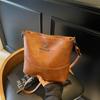 Bolso de Cubo Simple para Mujer 2025 Nueva Moda Bolso de Hombro Comercio Exterior Transfronterizo Bolso de Mujer Bolso Cruzado de Moda