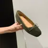 Bailarinas de estilo francés que aumentan la altura, zapatos de mujer de punta fina, nueva colección de otoño, zapatos Mary Jane, zapatos de noche y mocasines