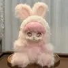 Boneca de Pelúcia Coelho Pequeno Brinquedo de Vinil Bolsa em Formato de Coração Girly Pingente de Chaveiro Presente para Melhor Amiga Acessório Fofo para Mochila