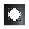 Enchufe de pared conmutador concatemer panel de PC negro mate enchufe de interruptor de combinación libre europeo francés