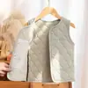 Chaleco para Niños Nuevo Chaleco de Forro Polar Cálido para Bebés Niñas Ropa Exterior para Niños Chaleco de Algodón para Llevar por Dentro Chaleco