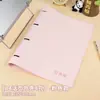 Cuaderno de hojas sueltas A4 estilo americano, fino y crujiente, rasgable, alto valor estético, estilo ins, adecuado para estudiantes de secundaria, preparatoria, universidad y preparación de exámenes de posgrado, 80g