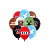 Comercio exterior transfronterizo 12 pulgadas 2.8g dibujos animados animación película animación juego decoración de fiesta traje de globo de látex pie