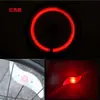 Equipo de ciclismo para exteriores LED para bicicleta Hot Wheels luces de advertencia para radios bicicleta de montaña luces de alambre de acero de sauce coloridas en forma de S