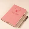 A5B5 Cuaderno de Piel de Oveja Libro Mayor de Contabilidad de Alto Valor Libro de Tareas para Estudiantes Papel Engrosado Logo Personalizado