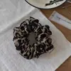 Elástico de Cabelo com Estampa de Leopardo Igual ao de Blogueira Coreana para Meninas, Elástico de Cabelo de Alta Qualidade, Tiara, Acessórios de Cabelo, Coque