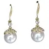 Brincos de Pérola Geométricos com Pino de Prata 925 para Mulheres, Brincos de Franja Modernos, Brincos de Luxo, Brincos Elegantes Retrô Venda por Atacado