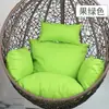 Cojín para silla de mimbre de cesta colgante, columpio nido de pájaro individual lavable, cojín para silla colgante, cojín para silla de mimbre, cojín para planta colgante de mimbre, engrosado