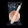 Herramienta de Belleza Tpr Silicona de Imitación Bol para Mascarilla Boca de Bol Grande Suave 13cm Palo de Ajuste para Mascarilla Palo Grande para Mezclar y Aplicar Pp