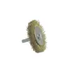Cepillo de Alambre con Mango de 6 mm, Cabezal de Cepillo de Alambre Eléctrico para Rectificadora, para Limpieza de Metal, Eliminación de Óxido y Pulido, Cabezal de Cepillo Eléctrico Tipo Lápiz con Forma de T