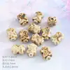 Pulsera de cuentas cerámicas de color leche con forma especial, accesorios, estrella de mar, tubo recto, columna cuadrada, accesorios de cuentas, joyería DIY, colgante de cuentas de porcelana