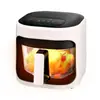 8L Airfryer de Grande Capacidade Inteligente Visual Multi-Função Forno com Tela de Toque Air Fryer Fritadeira Elétrica Máquina de Batata Frita