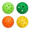 Pickleballs de pico, 40 agujeros, 26 agujeros, 74 mm, moldeado rotacional, integrado, de plástico de alta elasticidad, bola flotante Wei