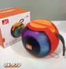 Mini altavoz Bluetooth inalámbrico transfronterizo nuevo portátil para exteriores luz RGB colorida tarjeta portátil estéreo pequeño