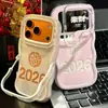 Funda de Teléfono con Doble Soporte 2026 con Personaje de Bendición Adecuada para Apple 16 Pro, iPhone 14 Max, Modelo Nuevo 13 Cobertura Completa, 12 Diseño de Dibujos Animados