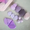 Bolsa de Regalo con Lazo Color Macarrón Set de Esponja de Maquillaje y Puff Doble Uso Color Esponja de Maquillaje Fabricante Fuente