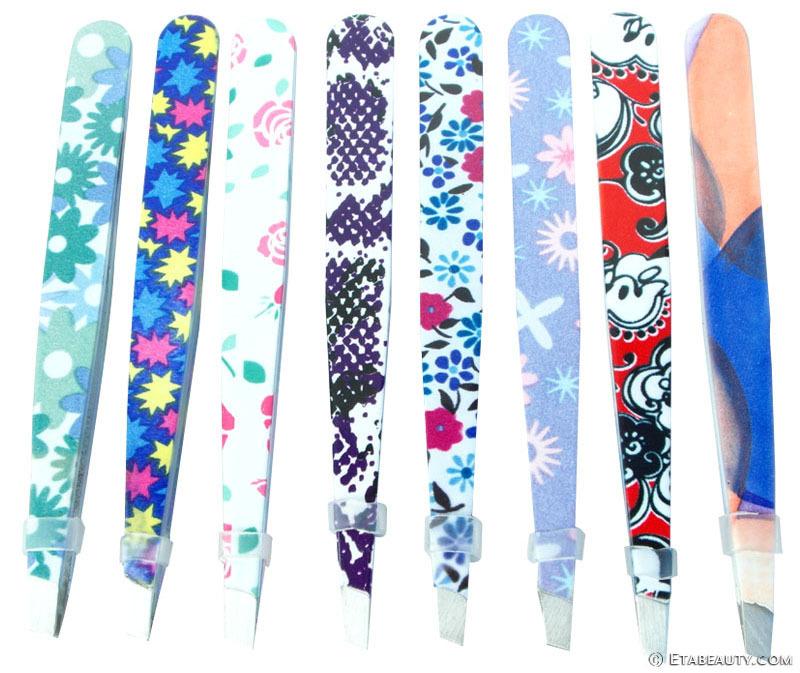 眉夹批发镊子拔毛眉毛夹胡子夹两用修眉夹美容美妆工具制造厂