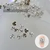 Pedras Strass K9 Brilhantes para Nail Art 2-6mm Acessórios Tendência Transparente Mini Pequenas Pedras Strass Acessórios de Decoração de Unhas