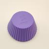 Molde de Silicone de Grau Alimentício para Bolo Assar Copo de Bolo Transfronteiriço 7cm Redondo Tarte de Ovo Pudim Copo de Muffin de Silicone