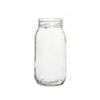 Frasco de vidro Mason Garrafa redonda de mel Frasco de vidro selado Frasco de molho picante Frasco Frasco de vidro Frasco de vidro Frasco de pássaro