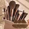 En stock: Set de 13 Brochas de Maquillaje Cuatro Estaciones Verde, Etiquetado Transfronterizo, Iluminador, Pincel para Rubor, Pincel para Sombras de Ojos, Set Completo de Herramientas de Belleza