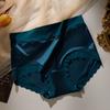 Ropa Interior de Satén para Mujer, Seda de Hielo Transpirable, Sexy de Cintura Alta, Control de Abdomen, Levanta Glúteos, Bragas Sin Costuras para Mujer, Estilo Delgado, Realza Caderas