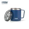 Taza de Oficina Simple Tyeso Creativa Unisex para Parejas Ins con Asa