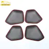 Adecuado para modelos Xpeng 25 M0Na M03 Cubierta de Bocina de Cuatro Puertas Calcomanía Decorativa de Acero Inoxidable Accesorios de Interior Suministros Automotrices