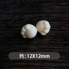 Acessórios de garra de gato de frutas marfim contas artesanais pulseira colar texto acessórios de jogo garra de gato bonito contas soltas buracos superiores e inferiores
