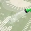 Esterilla de Exterior para Playa y Jardín, Jacquard de Cactus de PP para Exportación Transfronteriza, Ligera, Plegable, Impermeable, de Secado Rápido, para Piscina y Jardín